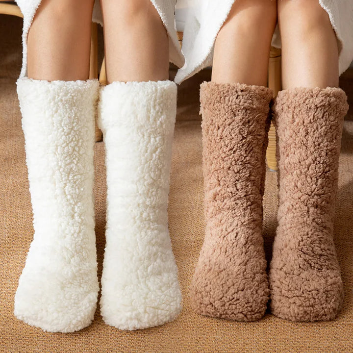 Warm Fuzzy Fleece Socks